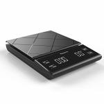 Kitchentour Coffee Scale With Timer - Digital Multifunction Weighing Scale With 3KG 0.1G High Precision - Pour Over Drip - Espre
