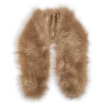Beige Faux Fur Stola