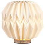 Okiyo Kosuke Wood & Paper LED Lamp