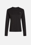 Calvin Klein Plus Ck Embro Regular Longsleeve - Ck Black