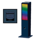 Telefunken Aiwa Wooden Tower Speaker