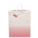 Ombre Large Valentine's Day Glitter Gift Bag