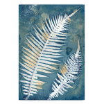 Botany Blue 15 Art Print - A3 No Frame Print Only