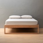 Swazi Bed Base King Oak