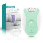 Vogoe Epilators Hair Removal For Women With 21 Tweezers & LED Light 2 Speeds Cordless Epilator For Women Electric Hair Removal E