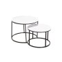 - Schnapps Set Of 2 Tables - Black/white