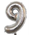 Casey 102CM Silver Balloon NUMBER.9 Retail Packaging No