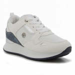 Pierre Cardin Melanie 3 Sneaker - White Blue - 8