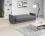 Kelly Sleeper Couch In Grey Fabric