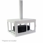 Data Projector Ceiling Mounting Bracket Lockable Security Cage - 450X220X340MM