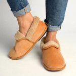 Fur Top Lua Slipper - Caramel - 9