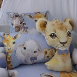 Shaped Pillow Fancy Safari Set