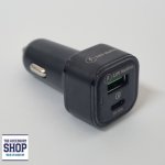 Cellphone Fast Car Charger QC3 & C- Type 38WATT