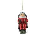 Polyresin Mrs Clause On Swing 7X3.5X8.5CM
