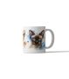 Cat Portrait 11OZ DSG186 Printed Coffee Mug Gift