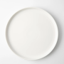 Omada - Flat Stackable Dinner Plate White
