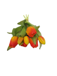 Tulip Bunch - Orange 30CM