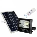 25W LED Solar Flood Light With Panel & Remote