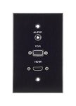 Wall Plate 1X Vga 1X HDMI 1X Audio Jack LK-QC-12583