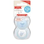 Nuk Soother Silicone Baby Blue Trendline - Size 2