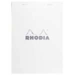 NO.13 Basics Grid Pad - White Cover - 80 Sheets - A6