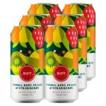 Vodka Kiwi Peach & Strawberry Spirit Cooler 6 X 440ML