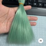 Diy Bjd Doll Wig Kit - Cute Hairstyle High-quality Polyester 14.99CM Length - Perfect For Crafting & Sewing Projects Doll Hair F