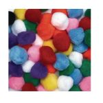 36 Pcs Jumbo Assorted Pom Poms