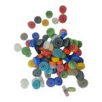 Millefiori Mosaic Glass Bullseye Mixed 100G