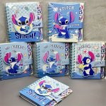 Cute Stitch Square Classification Coil Notebook Star Stitch Split Page Magnetic Buckle Notepad Gift