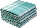 Blue Cotton Kitchen Linen Set