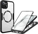 Rugged Hybrid Slim Phone Case Compatible With Iphone 15