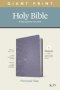 Kjv Personal Size Giant Print Bible Filament Ed. Lavender   Large Print Leather / Fine Binding Large Type / Large Print Edition