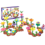 144 Pieces Of Diy Children's Puzzle Creative Garden Assembly Toys