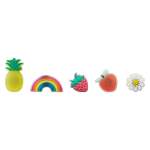 Translucent 5 Jibbitz Pack