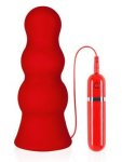 8 Inch Butt Buddy 10 Speed Red