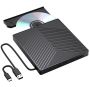 Cd DVD Drive Ultra Slim Cd Burner USB 3.0 With 4 USB Ports