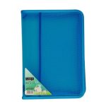 Meeco Zip File Case A4 Blue