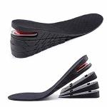 Height Increase Insoles Air Taller Cushion Shoes Insoles 4-LAYER Heel Insert For Men
