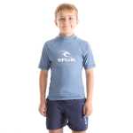 Rip Curl Boys Corpo Short Sleeve Rashvest
