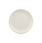 Churchill Barley White Coupe Plate - Set Of 12 16.5CM - 16.5 Cm
