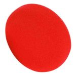 Flexipads Red Final Polish Foam 80MM X 25MM Hook & Loop