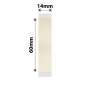 NB306 - - D11 / D101 / D110 / H1S - 14X60MM - 110 Lemon Yellow Labels