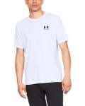 Men's Ua Sportstyle Left Chest Short Sleeve Shirt - White 5XL