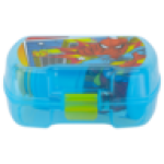 Grid Lunch Box & Bottle Set 2 Piece
