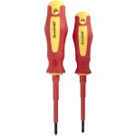 Tork Craft 2 PC Screwdriver Insulated Vde 3.5 X75 Mm Slotted & PH1 X80 Mm KT2502