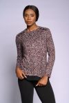 Print Knit Top