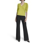 Twist Sleeve Blouse -limeade