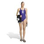 Adidas Women's 3 Stripes Mid V-back 1-PIECE Swimsuit