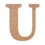 Wood Arial U 6MM